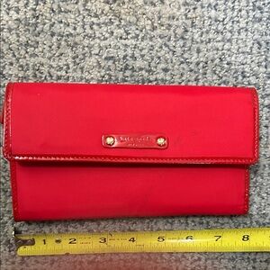 Kate Spade Vibrant Red Wallet